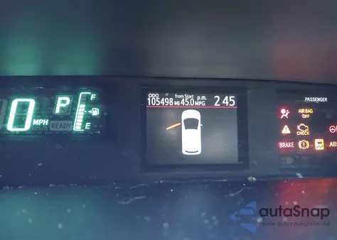 2013 Toyota Prius C Two z USA, uszkodzony, nr VIN JTDKDTB36D1036619